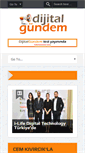 Mobile Screenshot of dijitalgundem.net